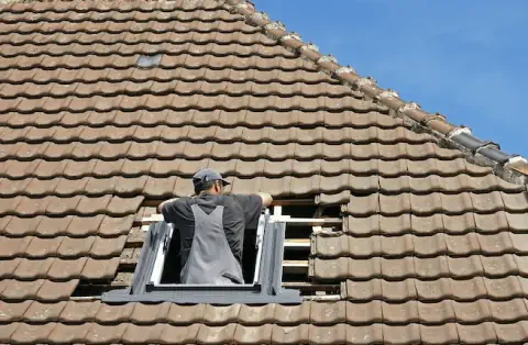 Pose de velux - Saint-Martin-d'Écublei